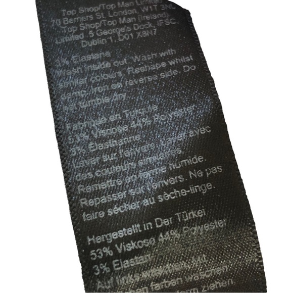 Topshop Front Wrap Sweater Women 14 Gray Heather Double Wrap Ties Long Sleeve - Picture 10 of 10